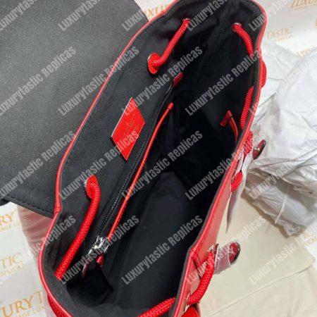 Louis Vuitton x Supreme Christopher PM Epi Leather Red - Image 20