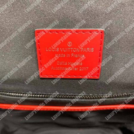 Louis Vuitton x Supreme Christopher PM Epi Leather Red - Image 21