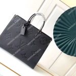 LV Onthego GM Monogram Empreinte Leather Noir
