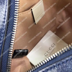 Gucci GG Marmont Matelassé Shoulder Bag Blue - Image 4