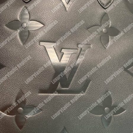 LV Onthego GM Monogram Empreinte Leather Noir - Image 17