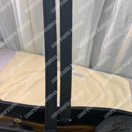 LV Onthego GM Monogram Empreinte Leather Noir - Image 13