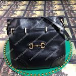 Gucci 1955 Horsebit Messenger Bag Black
