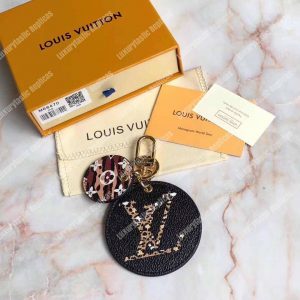 LV Monogram Reverse Key Holder And Bag Charm - Image 3