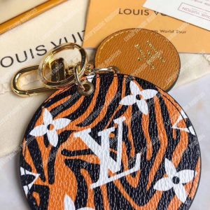 LV Monogram Reverse Key Holder And Bag Charm - Image 4
