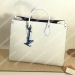 LV Onthego MM Blanc