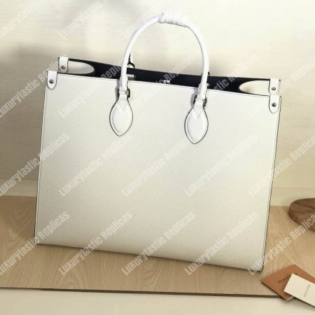 LV Onthego MM Blanc - Image 6