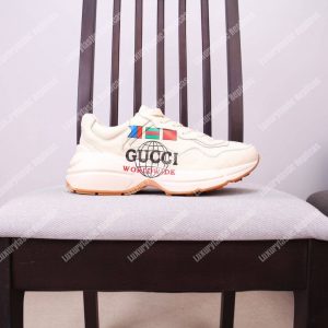 Gucci Men’s Rhyton Gucci Worldwide Sneaker - Image 7