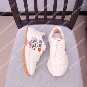 Gucci Men’s Rhyton Gucci Worldwide Sneaker - Image 5