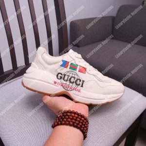 Gucci Men’s Rhyton Gucci Worldwide Sneaker - Image 8