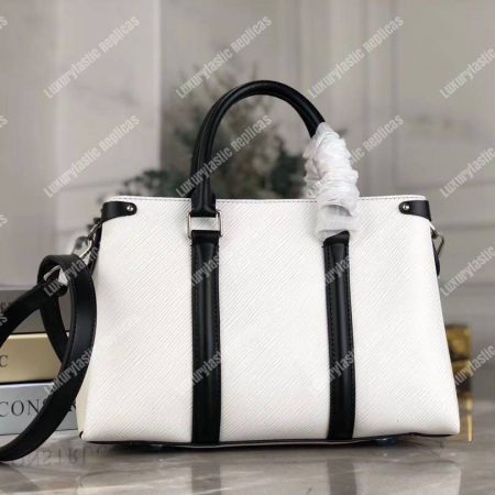 LV Soufflot BB Blanc Optique - Image 7