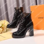 LV Star Trail Ankle Boot Glazed Calfskin