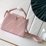 LV Capucines BB Taurillon Leather Magnolia