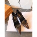 LV Call Back Pump Louis Vuitton Print