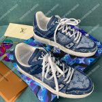 LV Trainer Sneaker Blue