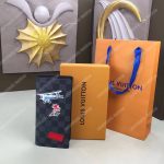 LV Alp Brazza Wallet Damier Graphite My LV World Tour