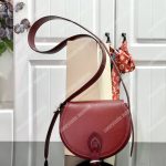 LV Tambourin Calf Leather Rouge
