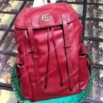 Gucci RE(BELLE) Leather Backpack Cerise