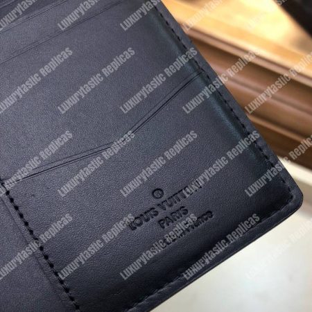 LV Pocket Organizer Taurillon Leather Noir - Image 3