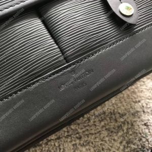 LV Messenger PM Epi Leather Black - Image 6