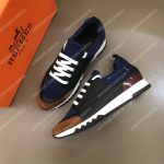 Hermes Stadium Sneaker Black/Blue