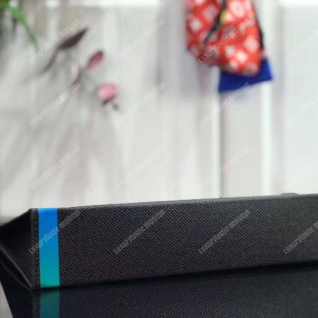 LV Abloh Pochette Voyage MM Taiga Leather - Image 5