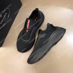Prada Mesh And Neoprene Sneakers Full Black
