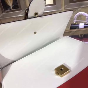 Gucci Dionysus Medium Top Handle Bag White - Image 6