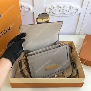 LV Dauphine MM Galet Gray - Image 7