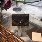 LV Marie Lou Compact Wallet Noir