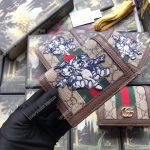 Gucci Ophidia GG Card Case With Three Little Pigs