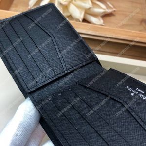 LV Slender Wallet Damier Graphite Pixel Green - Image 6