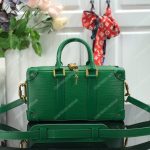 LV Men Runway Box Epi Leather Green