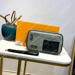 LV Alpha Clutch Spring Summer 2019 Sliver Monogram Satellite