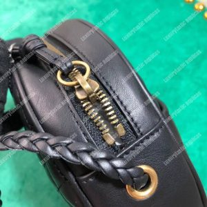 Gucci Leather Mini Bag Black - Image 4