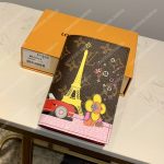 LV Passport Cover Monogram Eiffel Tower