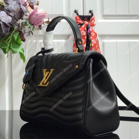 LV New Wave Top Wave Tophandle Handbag Noir - Image 3