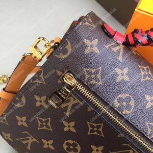 LV Pochette Metis Monogram Coquelicot Red - Image 9