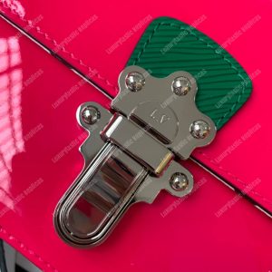 LV Cherrywood BB Smooth Patent Monogram Fuschia - Image 7