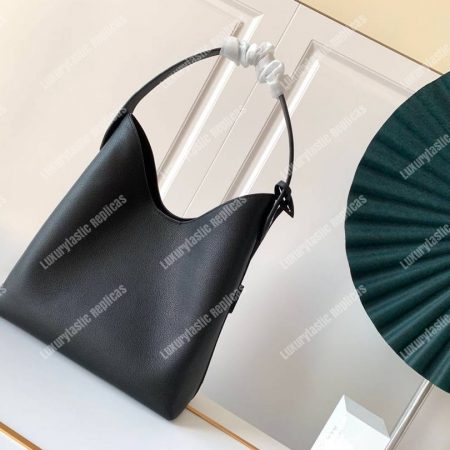 LV Lockme Hobo Black - Image 5