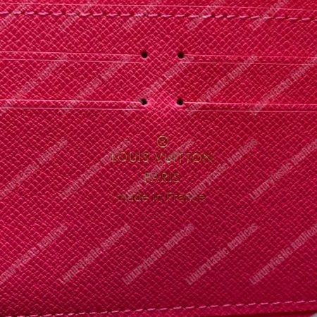 LV Clemence Wallet Monogram Freesia - Image 7