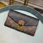 LV Pallet Wallet Monogram Taurillon Leather Noir
