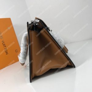 LV Monogram Vernis Sac Tricot Bag Black - Image 5