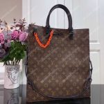 LV Sac Plat Monogram Solar Ray w/ Resin Chain