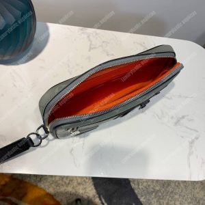 LV Alpha Clutch Spring Summer 2019 Sliver Monogram Satellite - Image 8