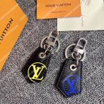 LV Enchappe Epi Bag Charm and Key Holder