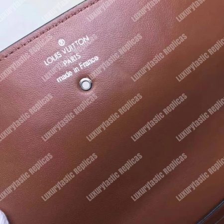 LV Vivienne LV Long Wallet Rose Ballerine - Image 8