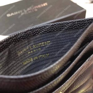 Saint Laurent Monogram Card Case Black - Image 4