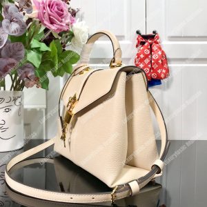 LV Rose Des Vents PM Creme Gold Padlock Handbag - Image 9