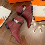 Hermes Neo Ankle Boot Red